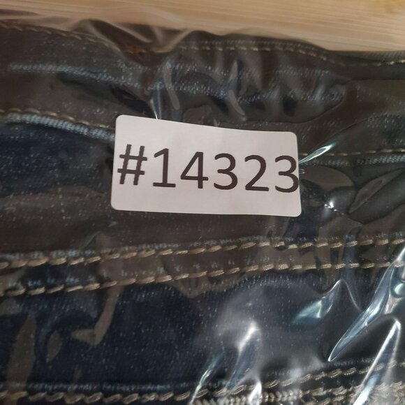 Silver Jeans Womens 31 Dark Blue Avery Skinny Stretch Denim - Picture 10 of 10